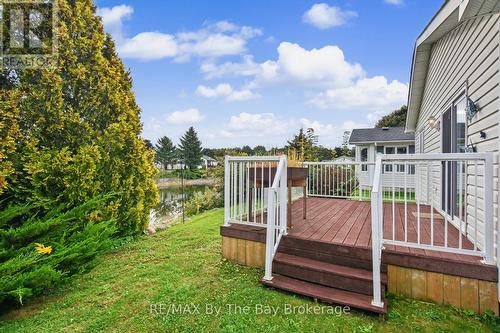 Backyard Composite Deck - 30 St James Place, Wasaga Beach, ON 