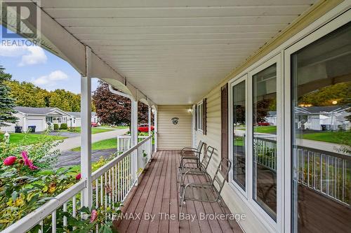 Covered Front Porch - 30 St James Place, Wasaga Beach, ON 