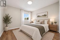 virtually staged bedroom #2 - 