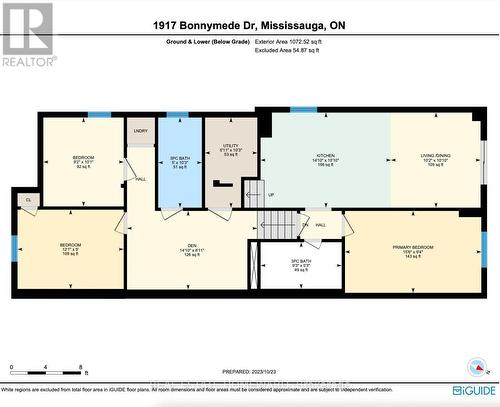GROUND - 1917 BONNYMEDE DRIVE , Mississauga, Ontario L5J 1E2 4