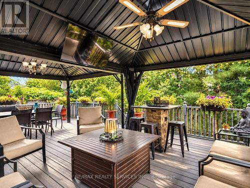 Backyard oasis - 127 Russell Jarvis Drive, Markham, ON 