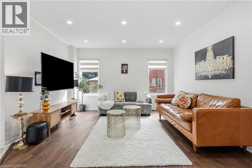 Bright & Spacious Living Room - 4828 Verdi Street, Burlington, ON 