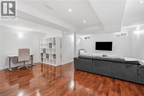 Finished Basement Recreation Room - 4828 Verdi Street, Burlington, ON 