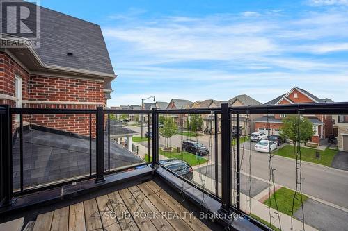 Balcony off Bedroom 3 - 93 Parity Road, Brampton, ON 