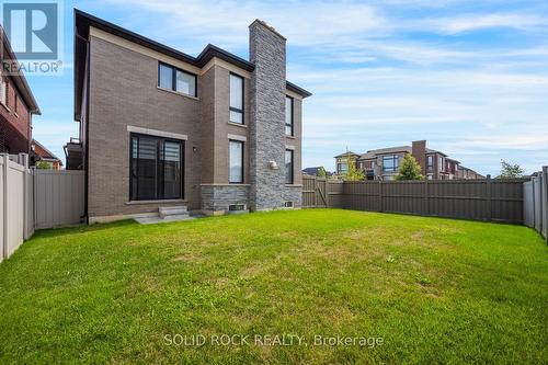 Fully Fenced Yard - 93 Parity Road, Brampton, ON 