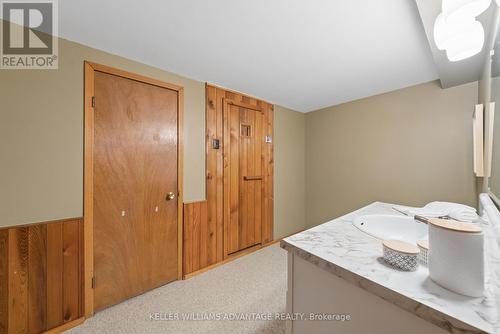 2 pc bath with sauna & storage room - 128 Holmcrest Trail, Toronto, ON 