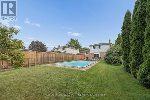Pool with yard space - 128 Holmcrest Trail, Toronto, ON 