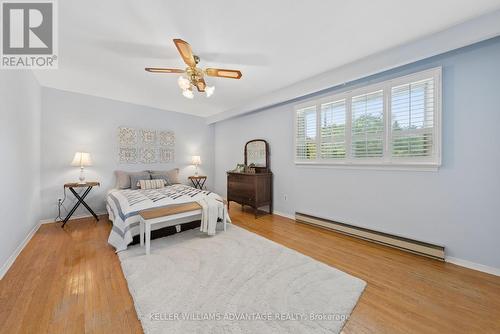Primary bedroom with 2 double closets - 128 Holmcrest Trail, Toronto, ON 