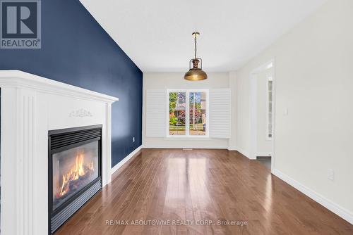 Fireplace in Between - 18 Haney Drive, Guelph, ON 