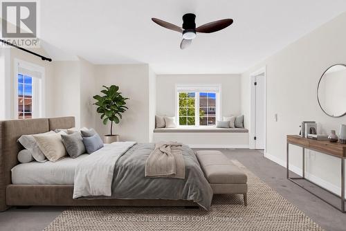 Primary Bedroom - Virtually Staged - 18 Haney Drive, Guelph, ON 