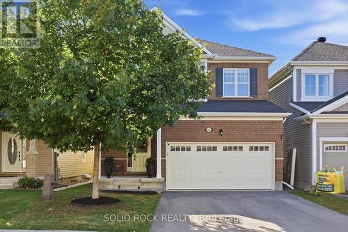 Freshly painted garage and entrance doors - 55 Solaris Drive, Ottawa, ON 