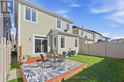 Freshly painted deck - 55 Solaris Drive, Ottawa, ON 