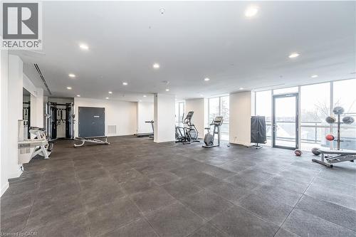 Amenities - Gym - 128 King Street N Unit# 1205, Waterloo, ON 