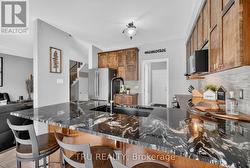 kitchen with new granite counter, and more - 