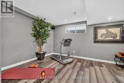 lower level flex space, gym/office/crafting - 