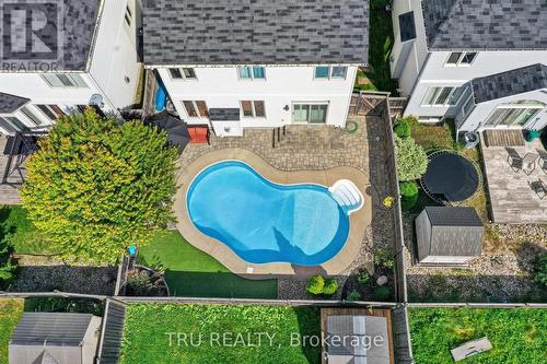 Aerial view of pool - 325 Upcountry Drive E, Ottawa, ON 