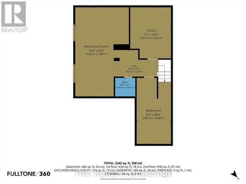 floor plan - 325 Upcountry Drive E, Ottawa, ON 