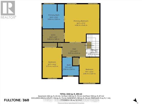 floor plan - 325 Upcountry Drive E, Ottawa, ON 