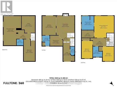 floorplans - 325 Upcountry Drive E, Ottawa, ON 