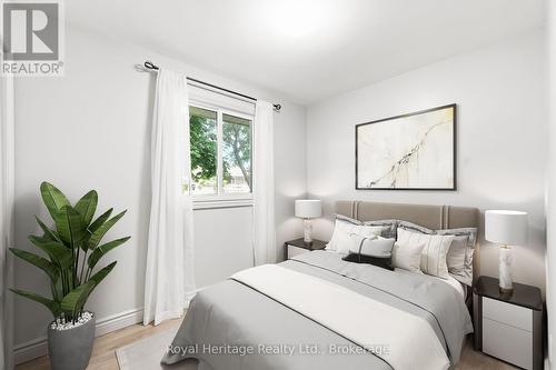 Virtually staged main floor bedroom - 93 Division Street S, Brighton, ON 