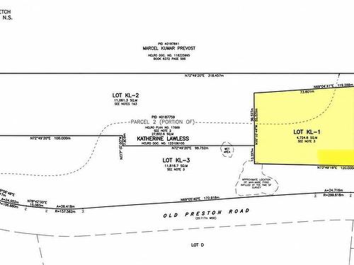 Lot Kl-2 Walker Street, East Preston, NS 