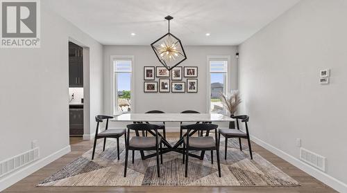 Rendering for empty dining room - 7251 Silver Creek Circle, London South (South V), ON 