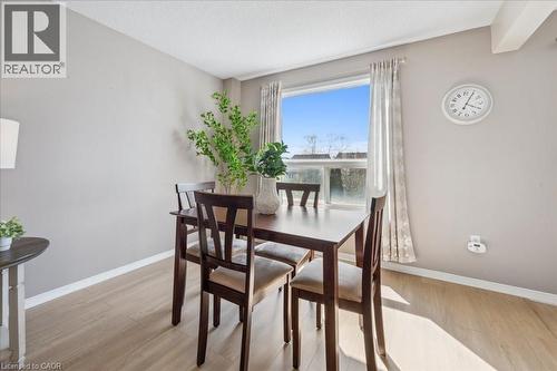 Dining space featuring light wood-style flooring - 47 Mccurdy Road, Guelph, ON 