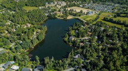 Accès au plan d'eau - 