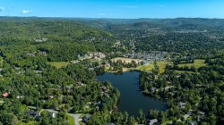 Accès au plan d'eau - 