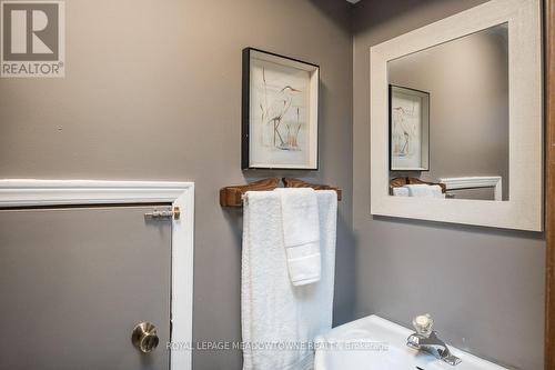 Convenient lower bathroom - 584 Hayward Crescent, Milton, ON 