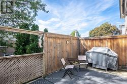 Private backyard space - 