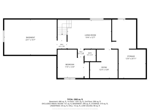 Plan (croquis) - 1664 Rue Du Pont, Saint-Lambert-De-Lauzon, QC 