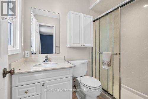 ...3pc Ensuite with glass door shower - 159 All Saints Crescent, Oakville, ON 