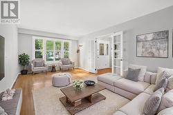 Virtually styled living room - 