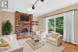 Virtually styled family room - 
