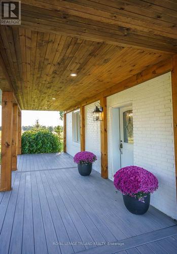 Amazing wrap around front porch - 11688 Charlton Drive, Middlesex Centre, ON 