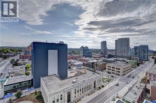 Expansive cityscape featuring multiple high-rise buildings and commercial structures - 60 Frederick Street Unit# 1213, Kitchener, ON 