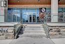 Concrete steps with stainless steel and glass railings - 60 Frederick Street Unit# 1213, Kitchener, ON 