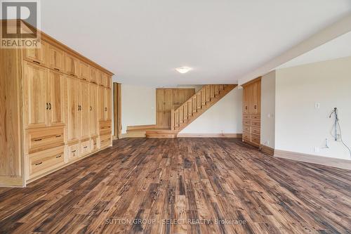 Lower level Walk out  Rec Room with Built-ins - 21170 Mayfair Road, Southwest Middlesex, ON 