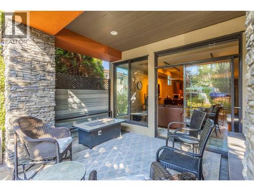 Large Patio - 446 West Avenue Unit# 102, Kelowna, BC 