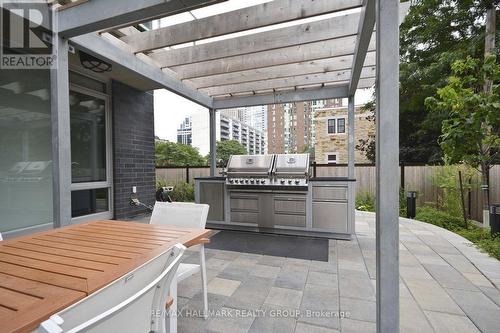 Outdoor Patio with Barbecue & Fire Pit - 201 - 300 Lisgar Street, Ottawa, ON 