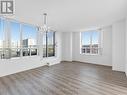 Both North and East Facing views from Living room - 1102 - 2800 Warden Avenue, Toronto, ON 