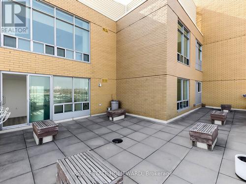 Private shaded North facing terrace - 1102 - 2800 Warden Avenue, Toronto, ON 
