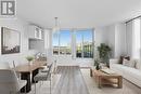 Virtually staged photo of Living/Dining area - 1102 - 2800 Warden Avenue, Toronto, ON 