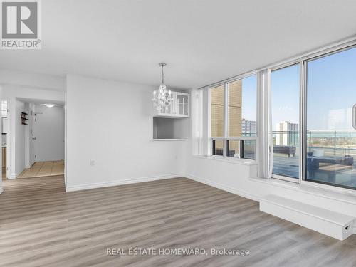 Spacious Living and Dining Room area - 1102 - 2800 Warden Avenue, Toronto, ON 
