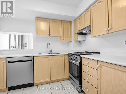 Modern, new appliances in Kitchen - 1102 - 2800 Warden Avenue, Toronto, ON 