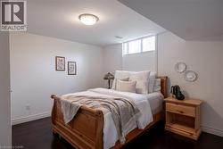 White painted walls with a flush-mount ceiling light - 