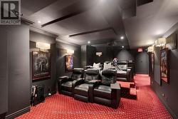 Lower level movie theatre - 