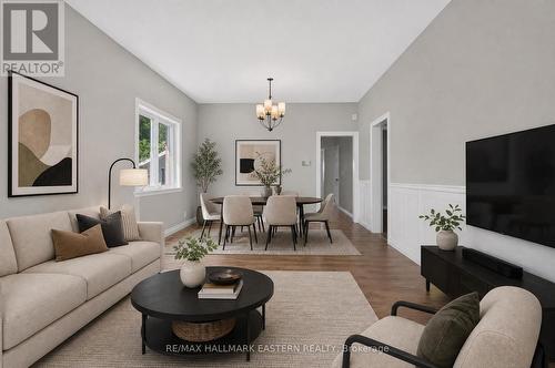 Virtually Staged, Open Concept Living to Dining - 164 Prince Street, Peterborough (Town Ward 3), ON 