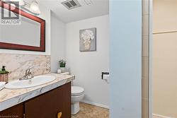 2nd BATHROOM; 3PC with vanity and convenient separate shower. - 